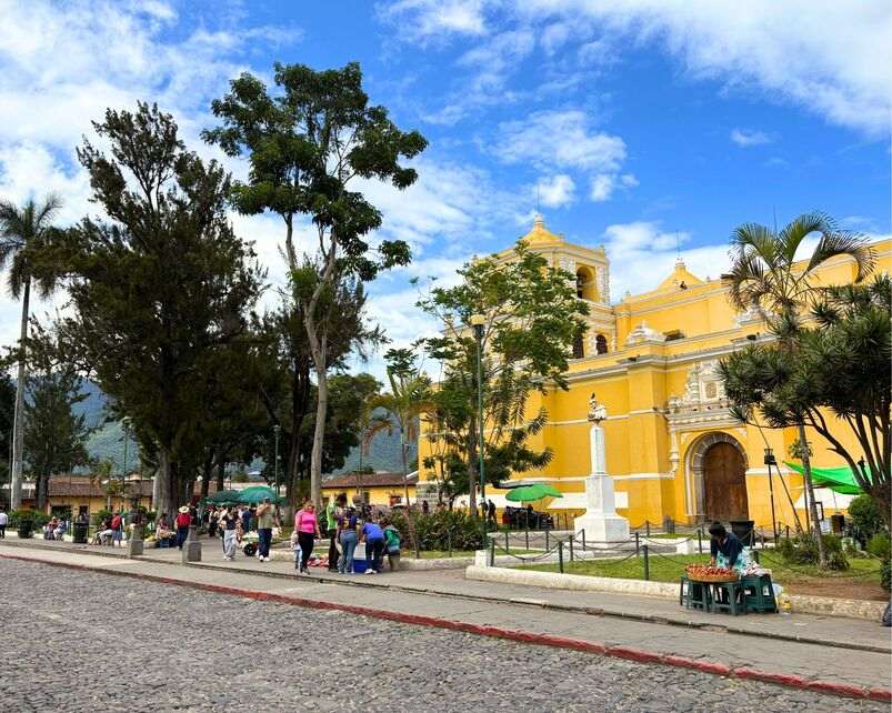 Friends exploring Guatemala together