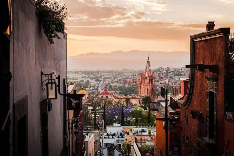 San Miguel de Allende town view
