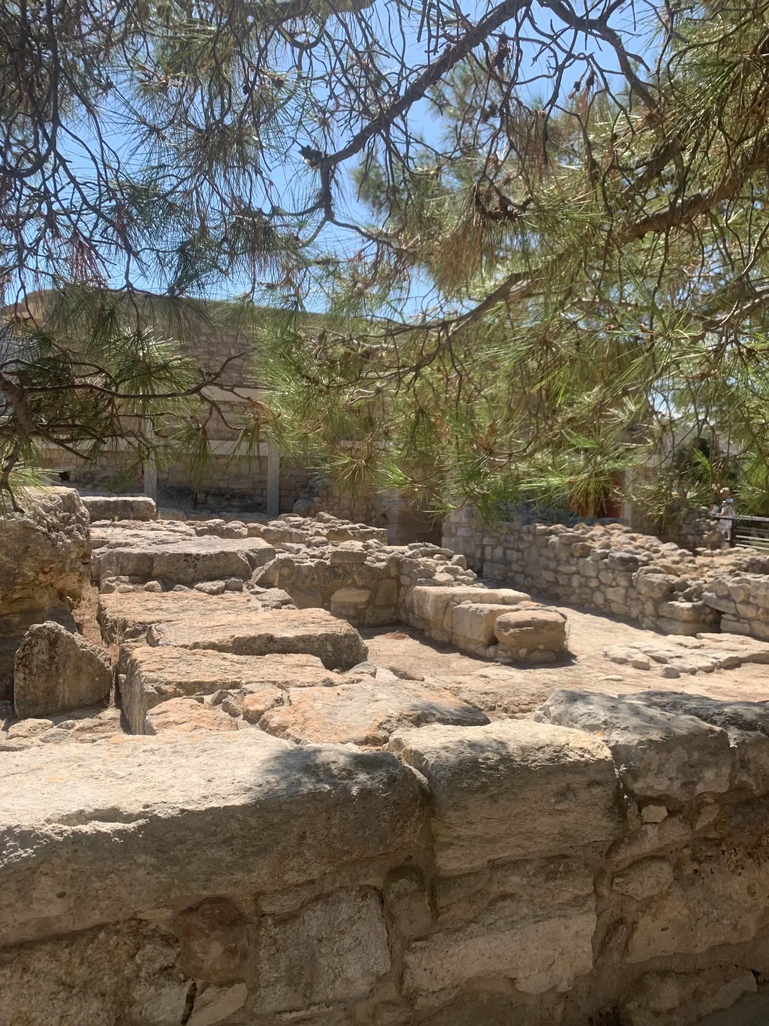 Knossos Palace exterior