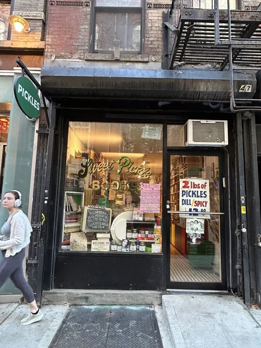 An independent bookstore on the Lower East Side