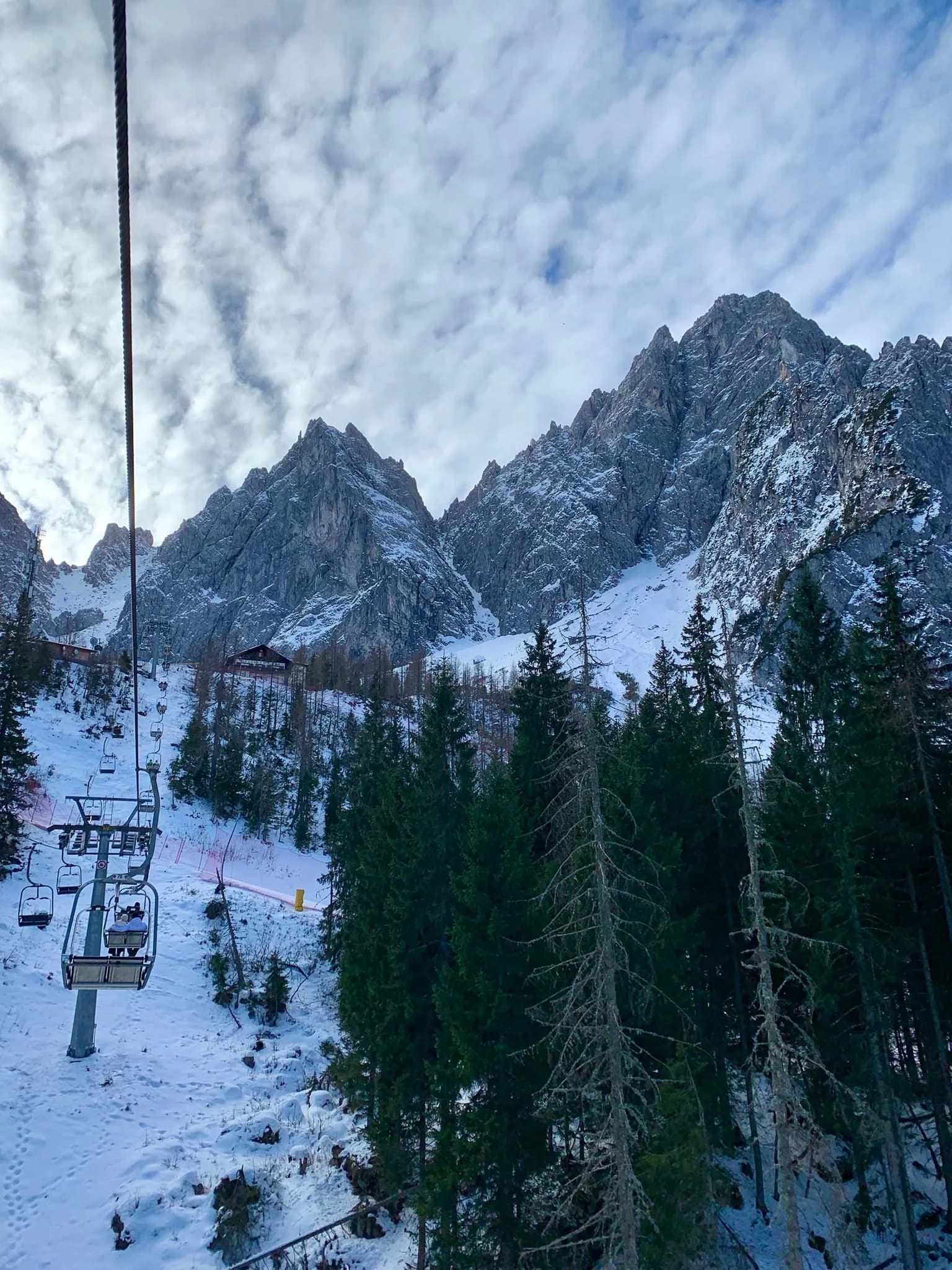Majestic mountain view from Sappada