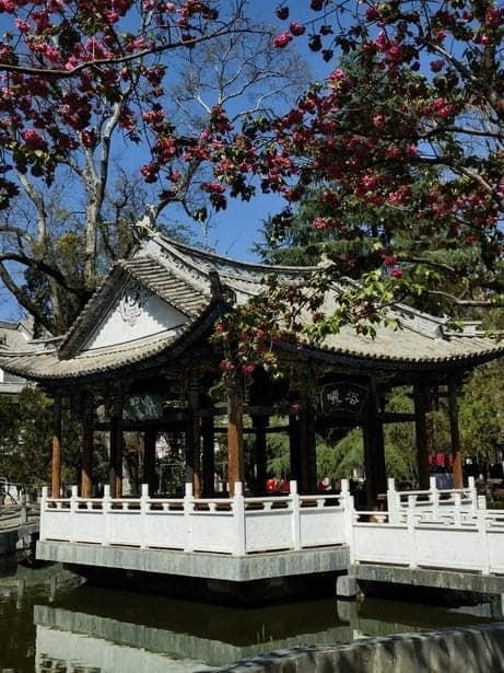 A pavilion in Dali Old Town