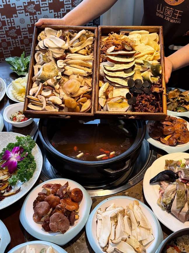 A Yunnan wild mushroom feast — image from WanderChina